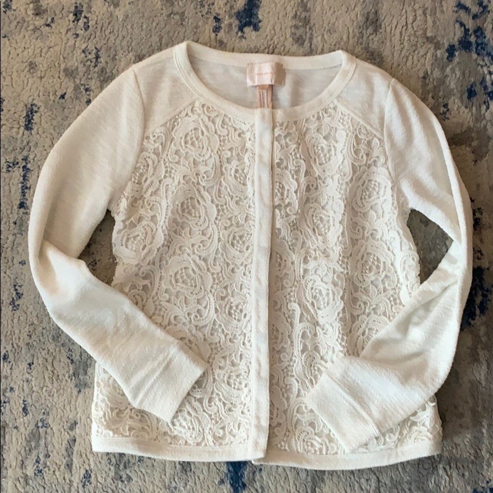 Skies are Blue Women’s Size S snap front cardigan